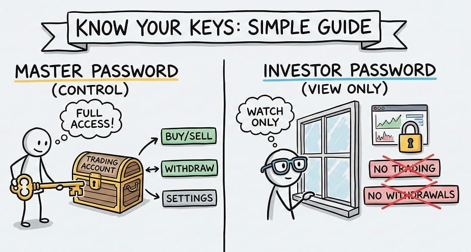 Master Password vs Investor Password: Key Differences Explained