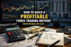 How to Build a Profitable Forex Trading Method (Based on Math, Not Luck)
