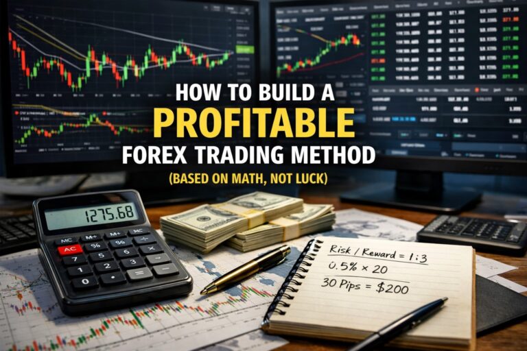How to Build a Profitable Forex Trading Method (Based on Math, Not Luck)
