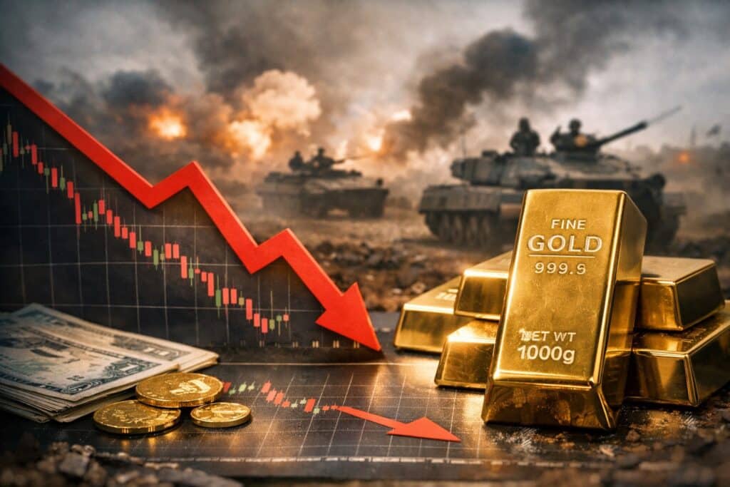 Why Gold Prices Drop When a New War Breaks Out